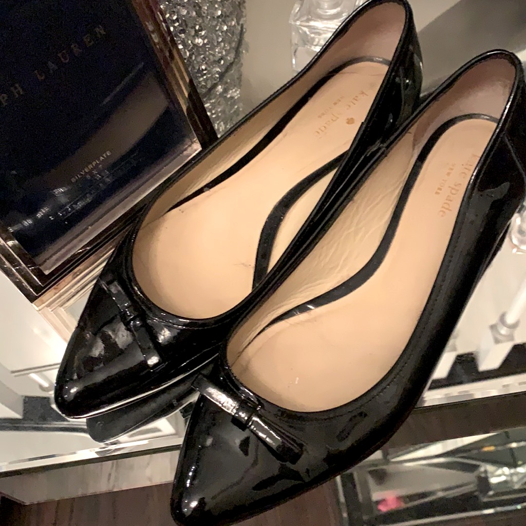Kate Spade Patent Flats Brazil